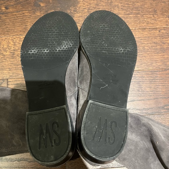 Stuart Weitzman Grey Thigh High Boots - Picture 10 of 13